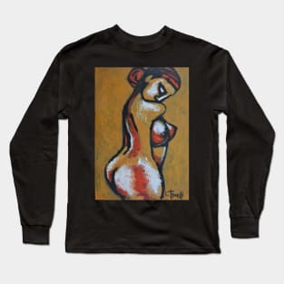 Earth Goddess - Profile Long Sleeve T-Shirt